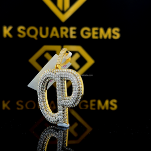 Trending Hip Hop Diamond Jewelry <b>Set</b> Unique 14 Kt <b>Gold</b> Lab Grown Diamond Pendant Custom Made Jewelry Customize Jewelry - Product Image 2