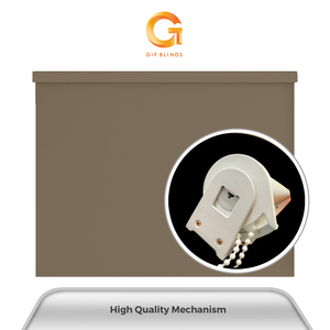 Persianas Enrollables Más Vendidas en Malasia, Color Marrón Mate Básico GB10118 76x183cm, para Hogar y Oficina, OEM B2B, Mejor Proveedor, Garantía de Valor - Product Image 3