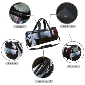 Bolsa Deportiva Unisex Galaxy de Poliéster con Patrón Geométrico, Cierre de Cremallera, Asa Suave, Capacidad de 20L, Correa Ajustable, para Gimnasio, Fitness y Uso Casual - Product Image 3