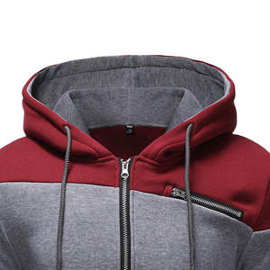 Sweat-shirts unisexes pour hommes, 100% coton molletonné, couleur unie, coupe classique, hiver, tailles personnalisées, haute qualité - Product Image 2