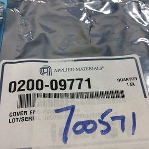 AMAT 0200-09771 COVER END FINGER MCVD, 700571 - Équipements et pièces semi-conducteurs d'occasion fiables à l'échelle mondiale chez - Product Image 1
