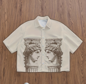 T-shirt en coton délavé premium, coupe oversize, grammage lourd, style vintage, personnalisable - Product Image 1