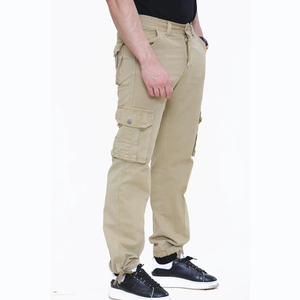 Best Selling Custom Plus Size Men's Cargo Jogger Pants Streetwear Cotton Trousers New Fashionable Casual Pants For Men's - Product Image 3