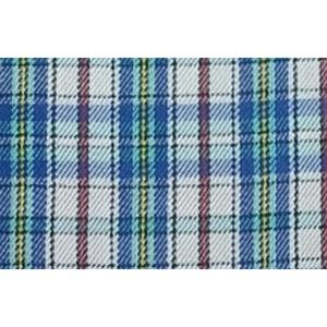 Tissu à carreaux polyester/coton à faible MOQ, couleur personnalisée, 250 GSM, léger, en stock, commandes d'échantillons, approvisionnement en gros pour petites marques - Product Image 2