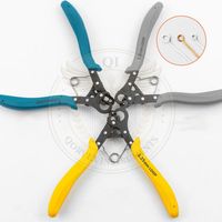 Pince à boucler le fil de bijouterie en acier inoxydable, pour la création de boucles uniformes de 1 mm à 3 mm, légère et lisse, vente en gros