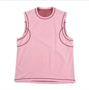 Custom New Arrival Mesh Sleeveless Men's Tank Top Sport Training GYM Wear Tank Tops Best Material Quick Dry For Unisex - Product Image 1