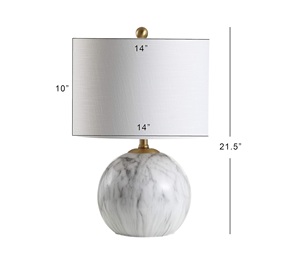 Contemporary Marble Lighting Fixture Designed To Create Warm Ambience And Luxurious Decorative Impact - Product Image 6