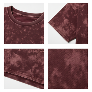 Wholesale 100% Cotton Oversized T <b>Shirt</b> Short Sleeve Custom Printing Logo Blank <b>Patchwork</b> Crew Neck Plain Casual Men's T-<b>shirts</b> - Product Image 6