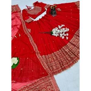 นักออกแบบเสื้อผ้าระดับภูมิภาค lehenga choli งานปักที่สวยงาม - Product Image 5