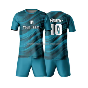 Maillot de football unisexe de haute qualité, vêtements de sport respirants à séchage rapide pour la formation, ensemble personnalisé OEM pour adultes - Product Image 6
