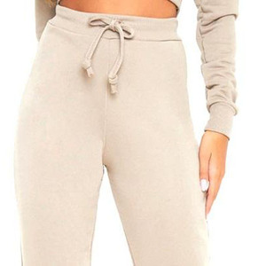 Private Label Comfortable Pullover <b>Tracksuit</b> Fit <b>Plain</b> New Arrival Winter Warm Women <b>Tracksuit</b> 2 Piece OEM Manufacturer - Product Image 6