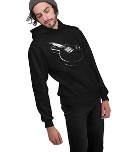 เสื้อฮู้ดผ้าฝ้ายหนาสำหรับผู้ชายเสื้อฮู้ดโอเวอร์ไซส์พิมพ์ลายแบบสวมหัวสุดหรู - Product Image 4