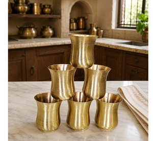 Ensemble de 6 verres à shot en laiton, best-seller, organiseur de cuisine, qualité supérieure à prix abordable - Product Image 5