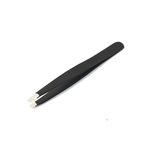 Pince à épiler professionnelle de haute qualité pour sourcils et cils, en acier VG10, à pointes arrondies, pour maquillage cosmétique - Product Image 5
