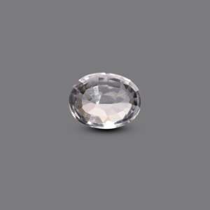 Loose Lab-Created White Zircon 5.7 Carat Calibrated Gemstone for Fine Jewelry - Product Image 2