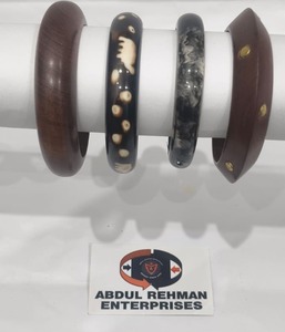 Designer Resin Bangle Gold Detailing <b>Red</b> Stone Model Pattern Hand Modeled Handmade Bridal Jewelry Indian - Product Image 5
