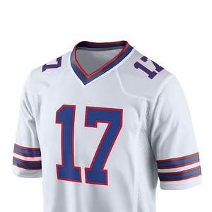 Camiseta de fútbol americano 100% poliéster transpirable de malla para unisex, diseño personalizado, sublimación impresa. - Product Image 6