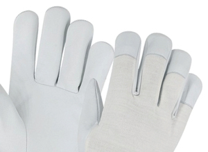 Gants de sécurité HOLY SIGNS INTERNATIONAL certifiés EN420 HSI-0018 en cuir grainé durable avec poignet élastique, résistants au feu - Product Image 4