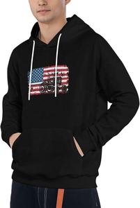 เสื้อฮู้ดฮิปฮอปแขนยาวมีฮู้ดเสื้อสเวตเชิ้ตแฟชั่นพิมพ์ลายการ์ตูนเสื้อสวมหัวตะวันตกออกแบบได้ตามต้องการ - Product Image 3