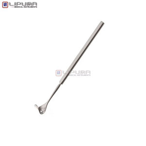 Retractor de Láminas Jaffe de 15 mm de Ancho, Curvo, con Acabado Mate, 53 mm (2.0 Pulgadas) de Longitud Total, Instrumentos Médicos - Product Image 4