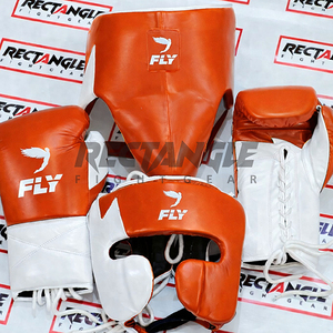 Conjunto de Boxeo y Kickboxing Profesional de Primera Calidad con Logotipo Personalizado, Último Modelo, Súper Cómodo, en Cuero - Product Image 1