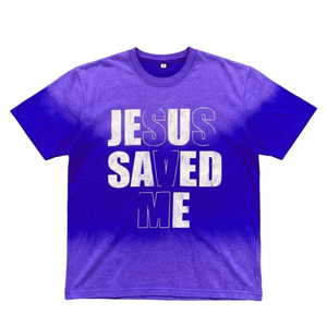 Camiseta de Algodón 100% con Logo, Corte Regular, Lavado Ácido, para Hombre, Personalizable, Tejido Satinado Resistente, Transpirable y Exclusivo, Venta al Por Mayor - Product Image 1