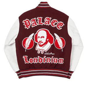 Custom Letterman Varsity <b>Jackets</b> Wool Body Genuine Leather Sleeves Winter Wear <b>Smart</b> and Stylish Men's <b>Jacket</b> - Product Image 2