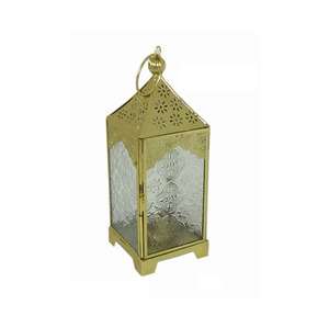 Silver <b>Moroccan</b> Decor <b>Lantern</b> - Product Image 5
