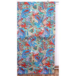 Juego de Edredón de Algodón 100% Estampado a Mano, Diseño Tradicional de Lujo, Estilo Kantha Vintage, Transpirable para Todas las Estaciones, Edredón de Hotel - Product Image 2