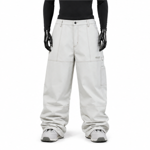Pantalon de ski ample pour homme et femme, imperméable, coupe-vent, pantalon cargo ample pour snowboard, équipement d'hiver pour activités de plein air - Product Image 1