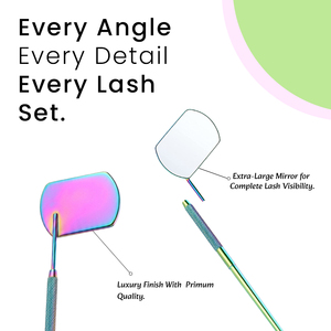 Custom Retail Packaging Cute Lash Mirrors Lash for Professional Lash Stylists for Beauty Brands and Distributors by Bahasa Pro - Product Image 3