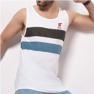 Débardeurs pour hommes Solid Trader Premium Quality Sportswear, sans coutures, très confortables pour les séances d'entraînement intenses en salle de sport. - Product Image 2