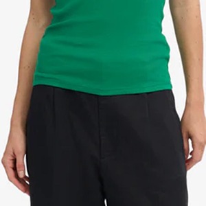T-shirts décontractés d'été sans manches en coton pour femmes, coupe ample, grande taille, débardeur court de fitness pour femmes - Product Image 6