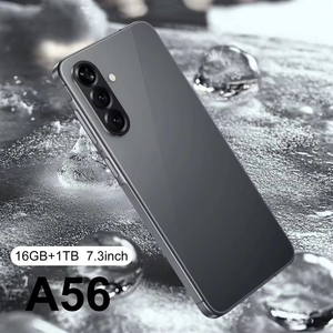 สมาร์ทโฟน Bezel-Less Look A56 5G หน้าจอ 7.3 นิ้ว ปลดล็อคด้วยใบหน้า หน่วยความจำ 16GB+1TB ระบบปฏิบัติการ Android 14 กล้อง HD 72+108MP รองรับซิมคู่ CDMA โทรศัพท์เล่นเกม - Product Image 6