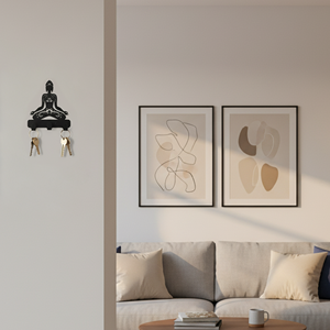 Porte-clés mural décoratif en métal de qualité supérieure, porte-clés mural pour l'entrée de la maison, le salon, le bureau - Product Image 5