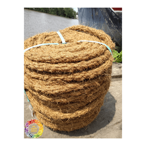 Cuerda de fibra de coco-Fuerte y duradera para exteriores 100% Cuerda trenzada de fibra de coco de alta calidad - Product Image 5