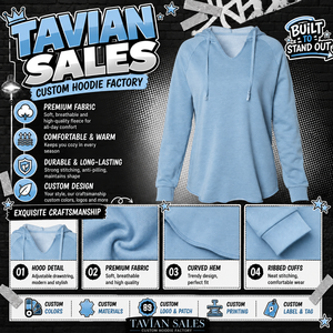 <b>Women</b>’s Light Blue Pullover Hoodie Casual Long Sleeve <b>V</b> <b>Neck</b> Hooded <b>Sweatshirt</b> Soft Comfortable Lightweight Everyday Wear - Product Image 6