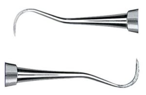 เครื่องมือผ่าตัดทำความสะอาดฟันแบบมืออาชีพ รุ่นใหม่ Sickle Scalers ขายดี ผลิตจากสแตนเลส ใช้ซ้ำได้ ได้รับการรับรองมาตรฐาน CE - Product Image 2