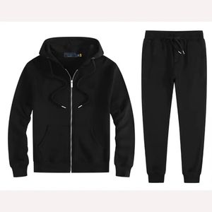 Conjunto Deportivo Unisex Morado ODM, Sudadera con Capucha y Cordón Ajustable, Pantalones Deportivos de Color Sólido, Corte Regular, 100% Poliéster, Secado Rápido - Product Image 1