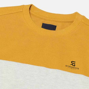เสื้อสเวตเชิ้ตผู้ชายคุณภาพสูง ผ้าฝ้ายนุ่ม ระบายอากาศได้ดี สีพื้น ผ้าหนา รับสกรีนโลโก้ คอกลม สไตล์ลำลอง ปี 2026 - Product Image 6