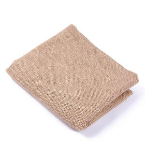 Tissu en toile de jute 100% naturel, écologique, durable, biodégradable, largeur 63 pouces x 100 m, 10 oz / 315 g/m², en rouleau. - Product Image 3