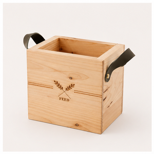 Premium Handcrafted Wooden Cutlery Holder & Spoon Stand For <b>Kitchen</b> Dining Table Multi-Compartment Solid Wood Flatware <b>Caddy</b> - Product Image 4