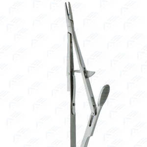 Porte-aiguille Kalt de haute qualité, mécanisme de verrouillage sécurisé, 13 cm, instruments chirurgicaux droits - Product Image 5