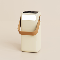Banque d'Énergie Haute Capacité 50000mAh à Charge Rapide pour Smartphone avec Lampe de Poche ABS Portable Powerbank