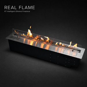 Cheminée intelligente au bioéthanol SXFireplace avec application de contrôle à distance et panneau de commande - Product Image 4