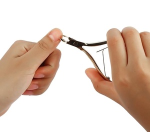Coupe-ongles en acier inoxydable de haute qualité pour manucure et pédicure des doigts, lame incurvée tranchante, ouverture large de la mâchoire - Product Image 2