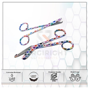 2 Tijeras de Enfermería de 5.5 Pulgadas para Suturas y 4.5 Pulgadas de Acero Inoxidable para Uso Médico de Blush Surgical - Product Image 3