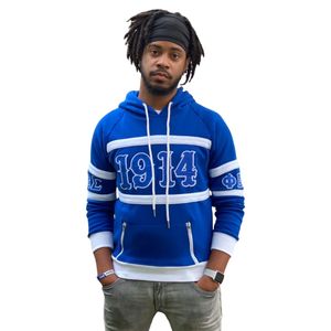 Sudadera con Capucha Phi Beta Sigma para Hombre, Ajuste Cómodo, Tela Premium, Ropa de Fraternidad Griega, Uso Diario Informal - Product Image 1