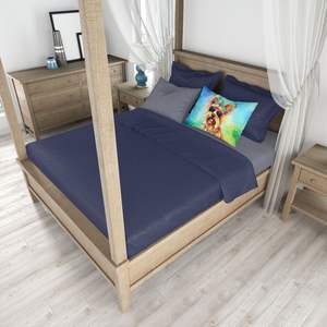 Yorkshire Terrier Hippie Dawg ilustraciones decorativas funda de almohada estándar ligera súper suave funda de cojín de fácil cuidado - Product Image 4