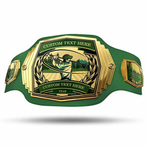 Cinturón de Boxeo Personalizado de Primera Calidad, Cinturón de Lucha Libre con Texto Personalizado, Cinturones de 4 mm, Diseña Tus Propios Cinturones de Título - Product Image 4